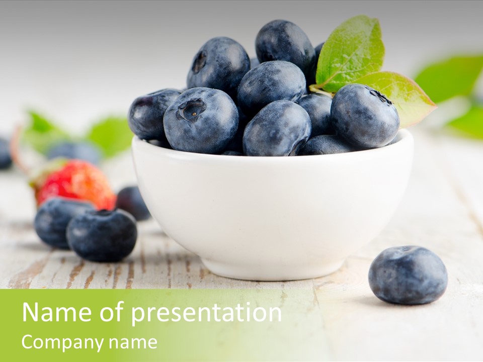 Dessert White Tasty PowerPoint Template