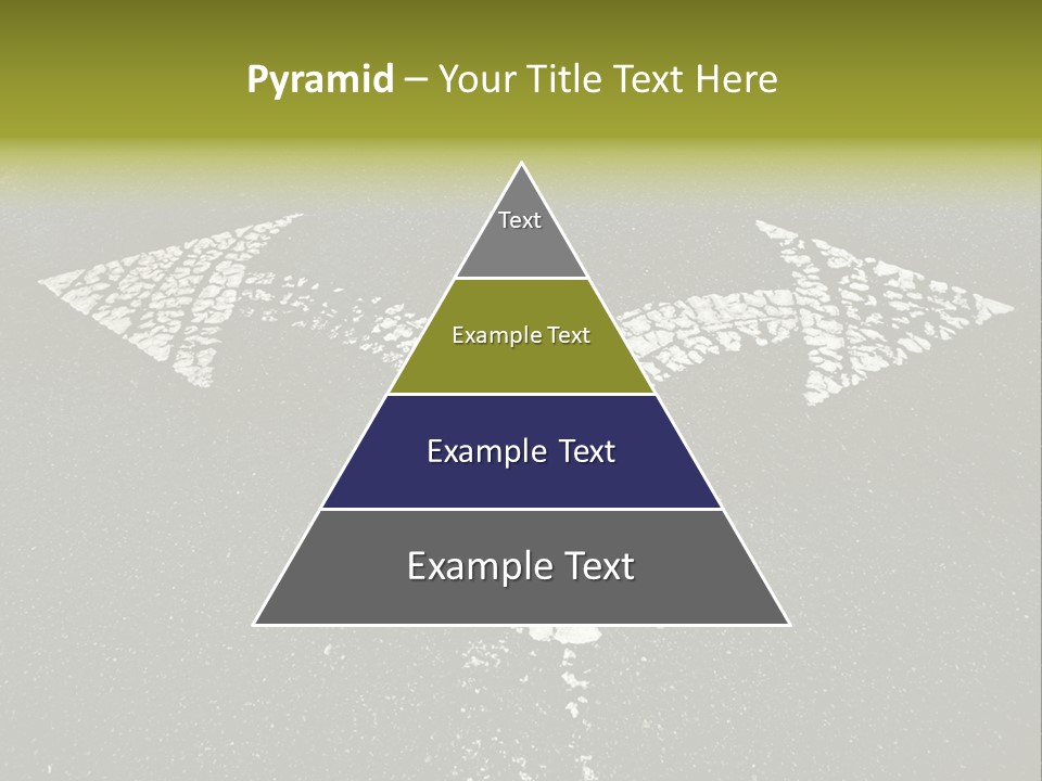 Bidirectional Rugged Drawing PowerPoint Template