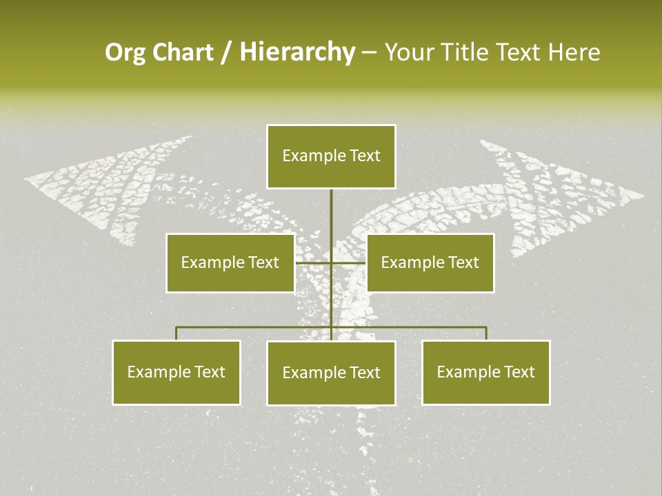Bidirectional Rugged Drawing PowerPoint Template
