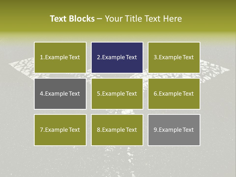 Bidirectional Rugged Drawing PowerPoint Template