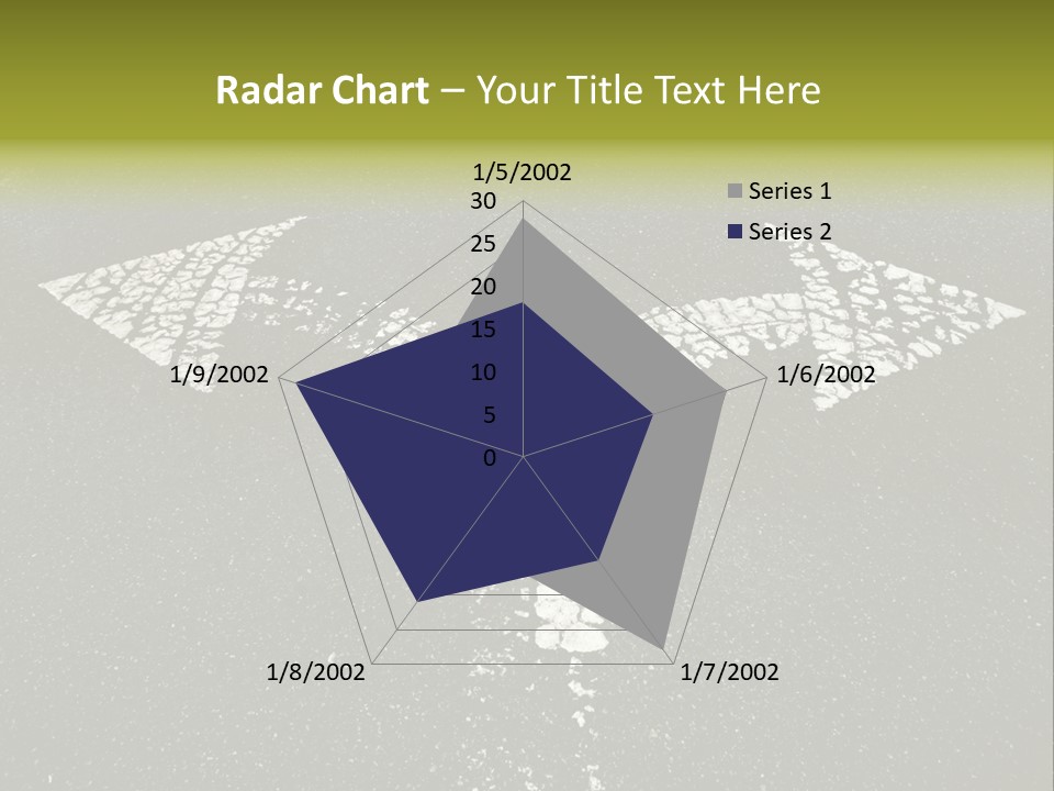 Bidirectional Rugged Drawing PowerPoint Template