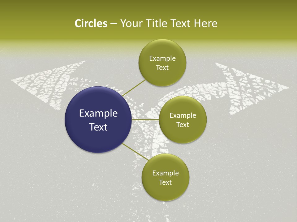 Bidirectional Rugged Drawing PowerPoint Template