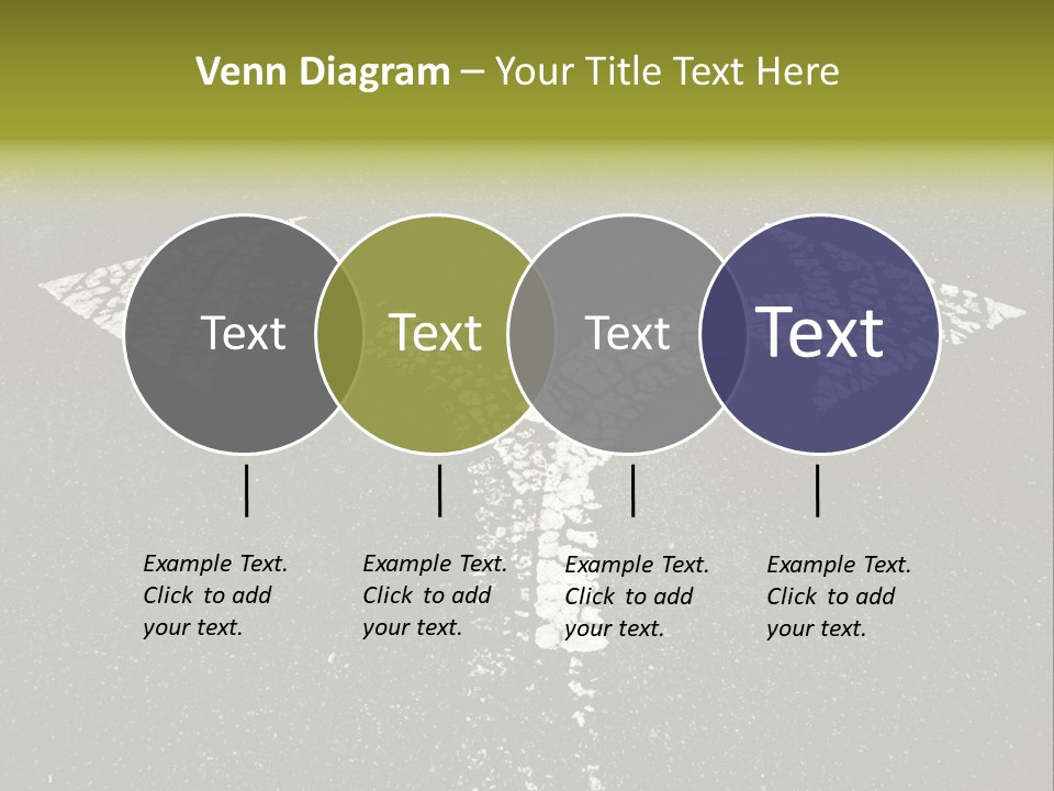 Bidirectional Rugged Drawing PowerPoint Template
