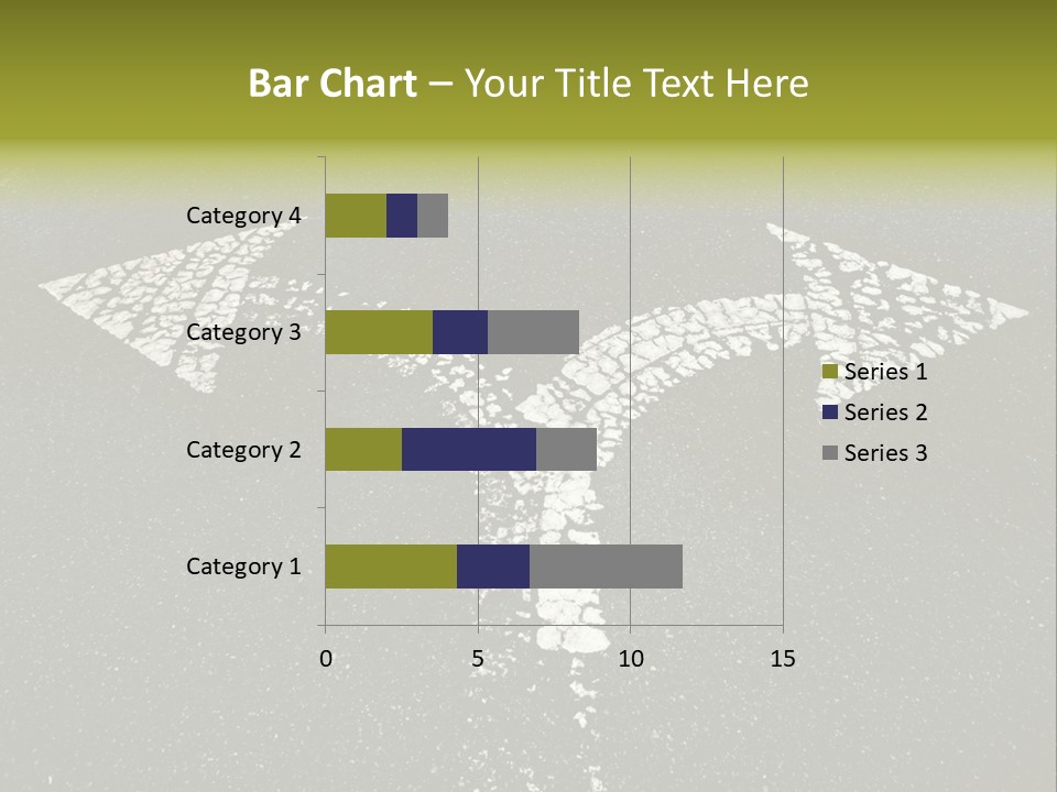 Bidirectional Rugged Drawing PowerPoint Template