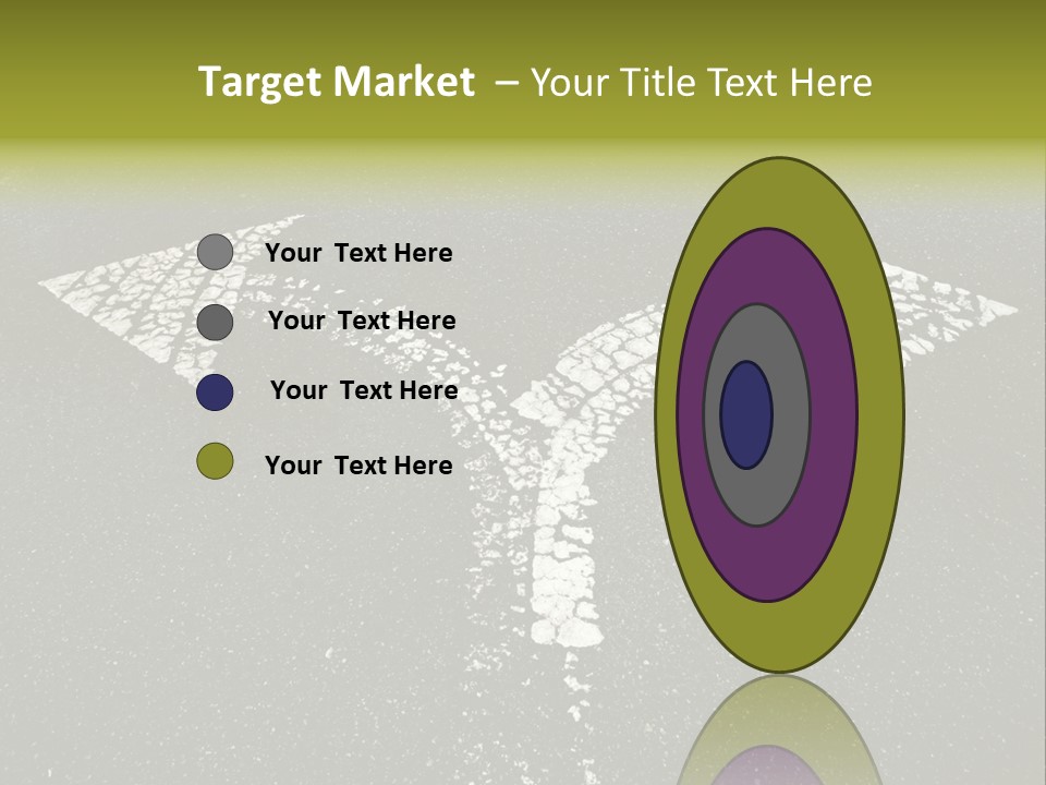 Bidirectional Rugged Drawing PowerPoint Template