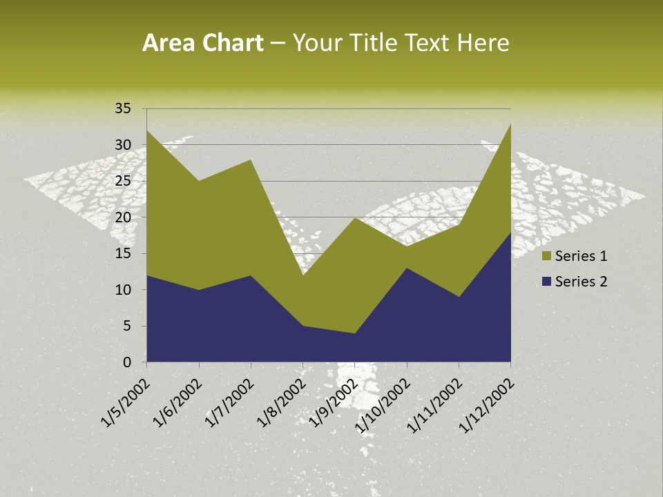 Bidirectional Rugged Drawing PowerPoint Template