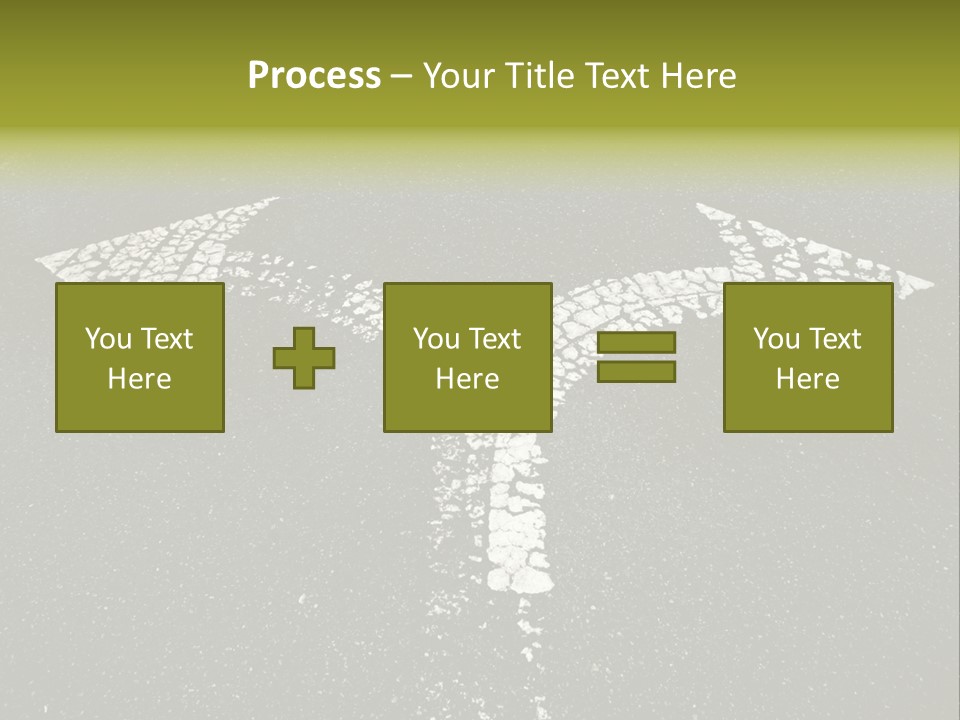 Bidirectional Rugged Drawing PowerPoint Template