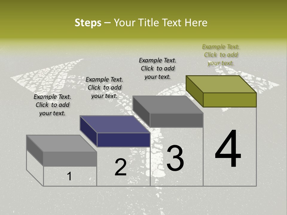 Bidirectional Rugged Drawing PowerPoint Template