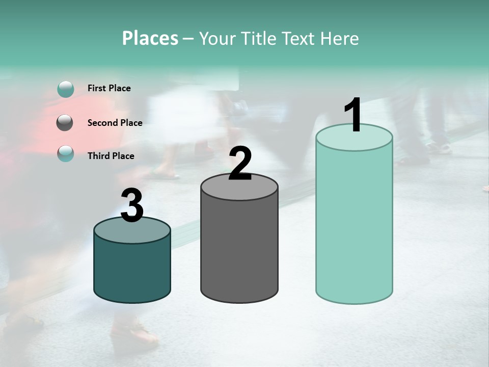 Subway Town View PowerPoint Template