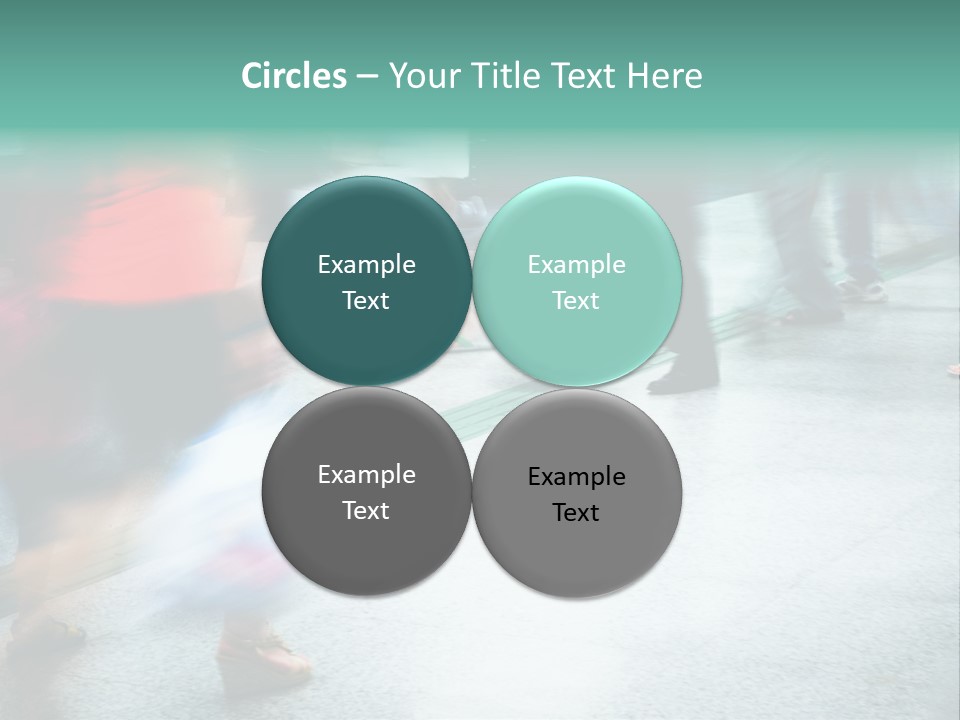 Subway Town View PowerPoint Template