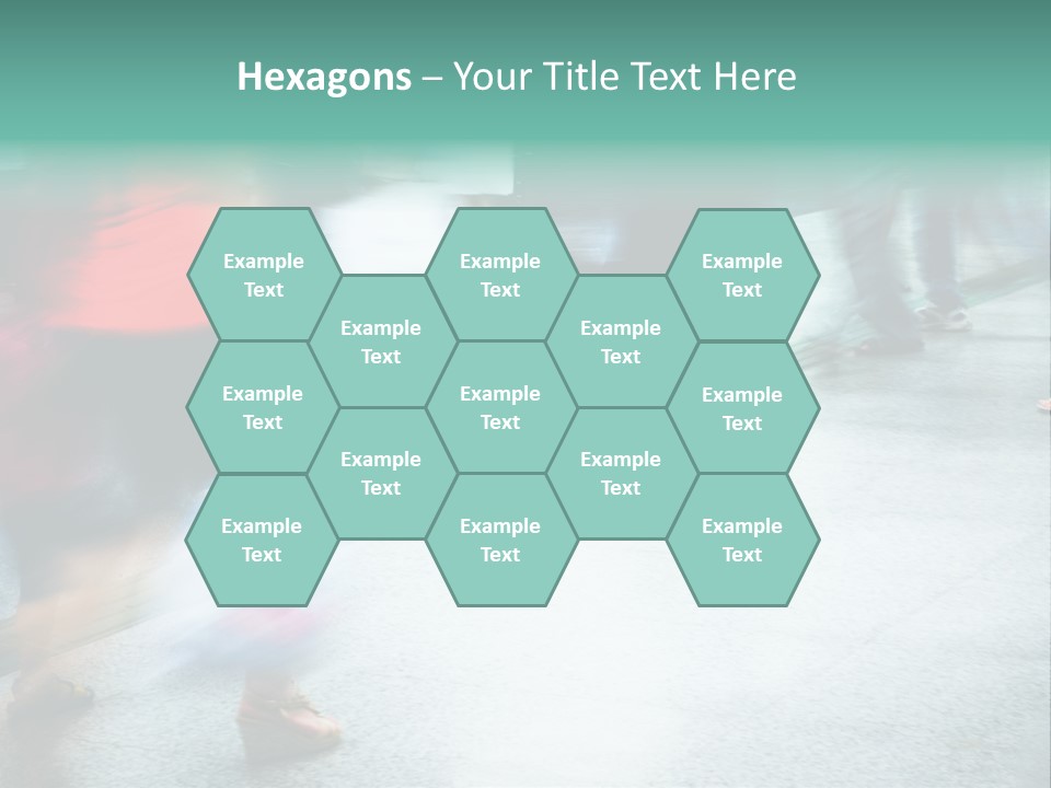 Subway Town View PowerPoint Template