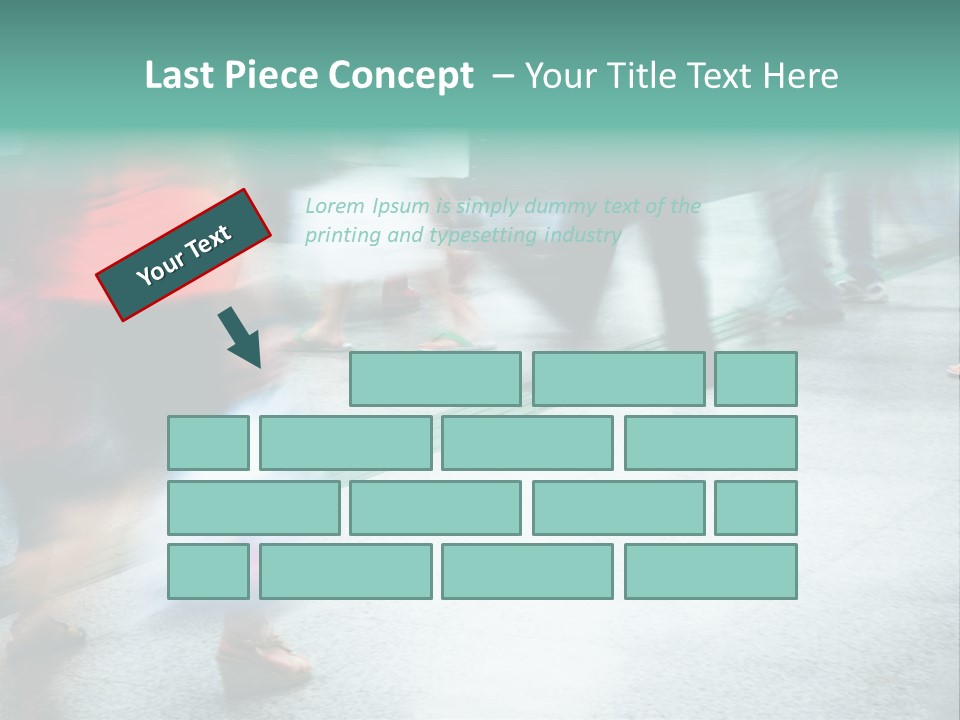 Subway Town View PowerPoint Template
