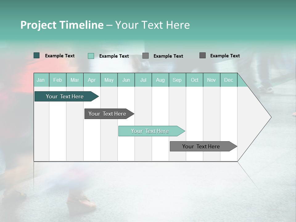 Subway Town View PowerPoint Template