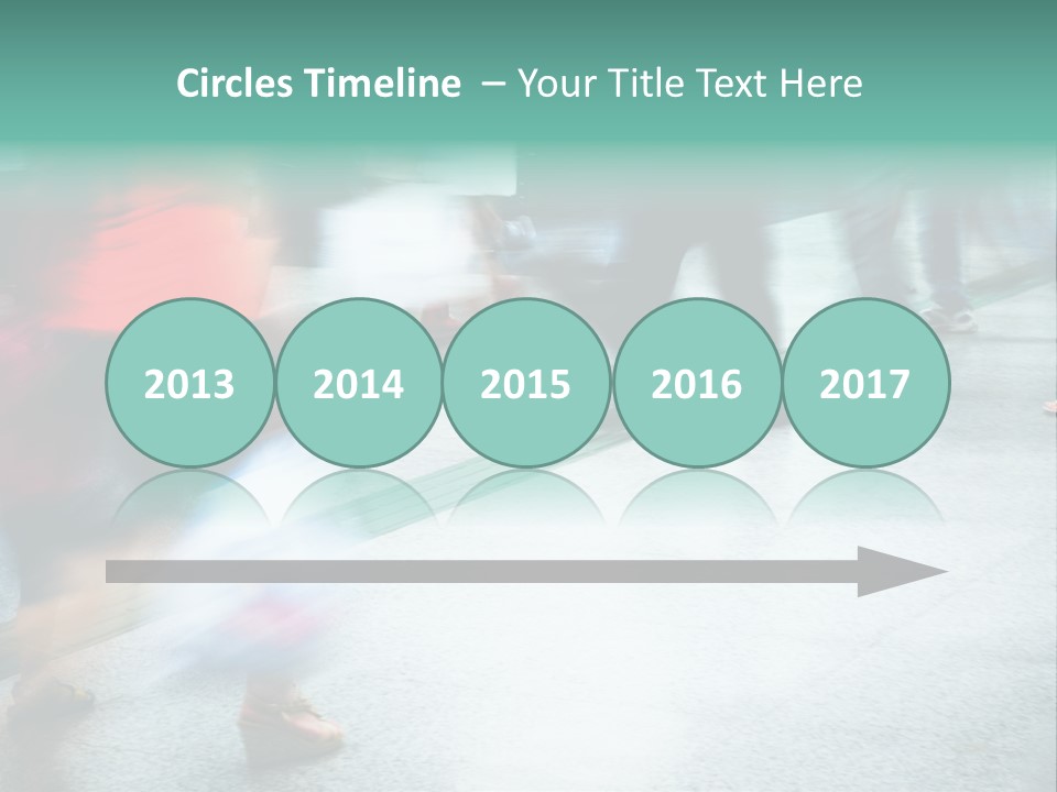 Subway Town View PowerPoint Template