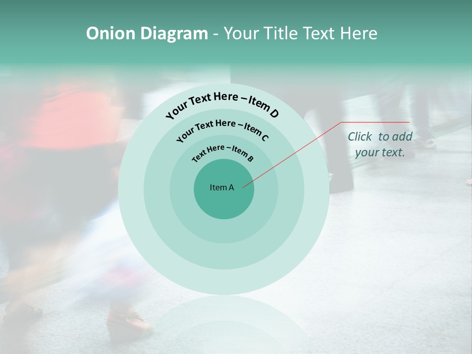 Subway Town View PowerPoint Template
