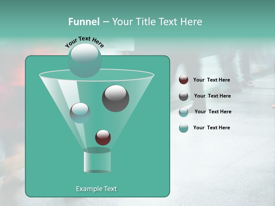 Subway Town View PowerPoint Template