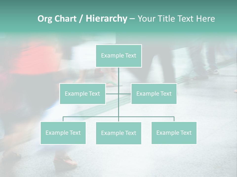 Subway Town View PowerPoint Template