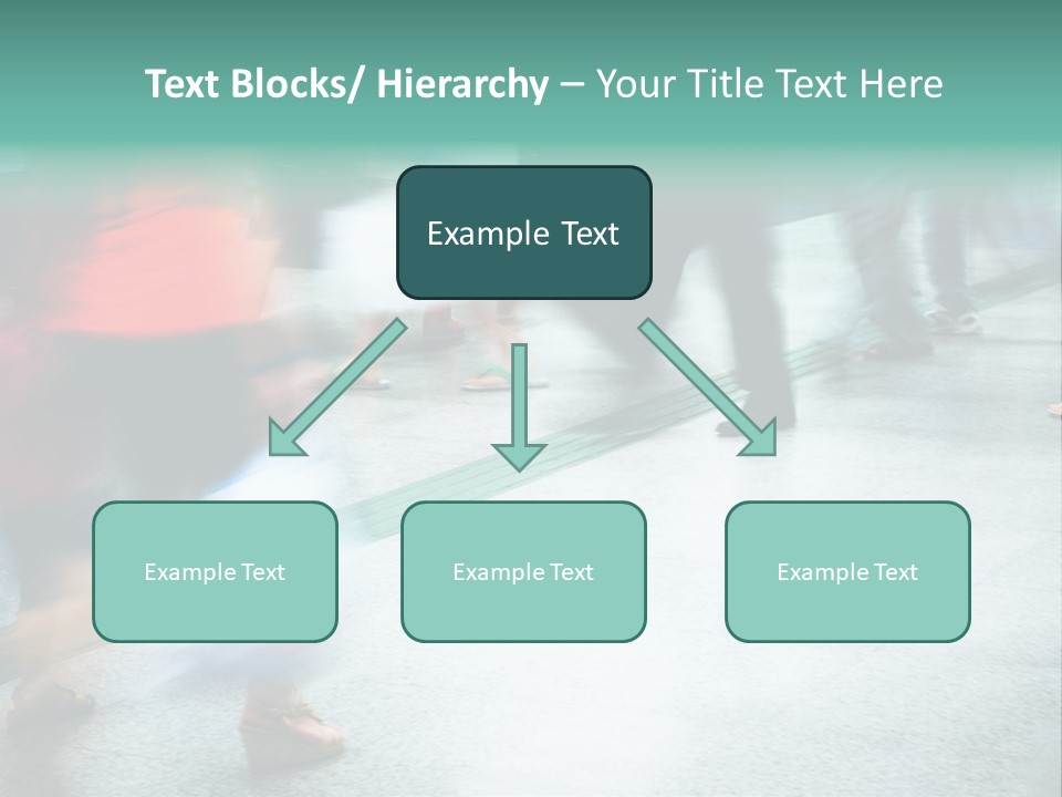 Subway Town View PowerPoint Template