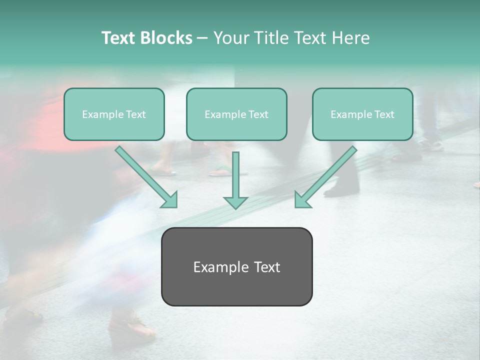 Subway Town View PowerPoint Template