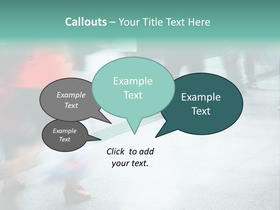 Subway Town View PowerPoint Template