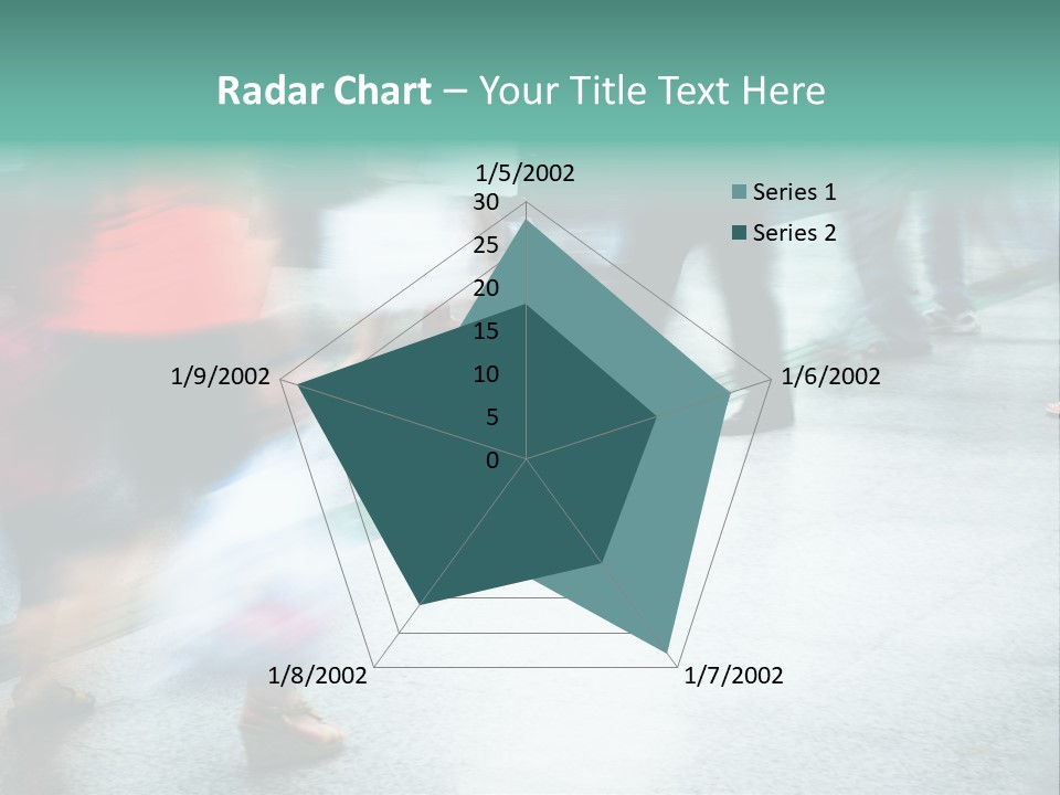 Subway Town View PowerPoint Template