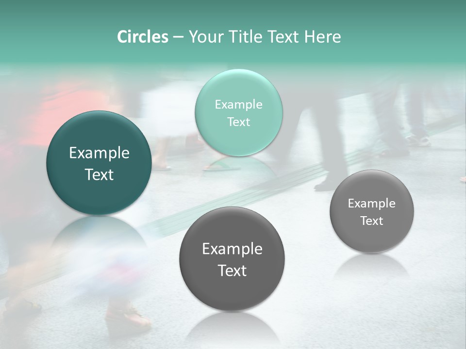 Subway Town View PowerPoint Template