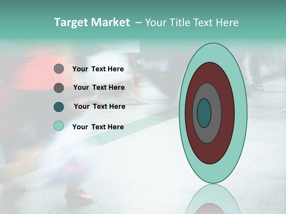 Subway Town View PowerPoint Template