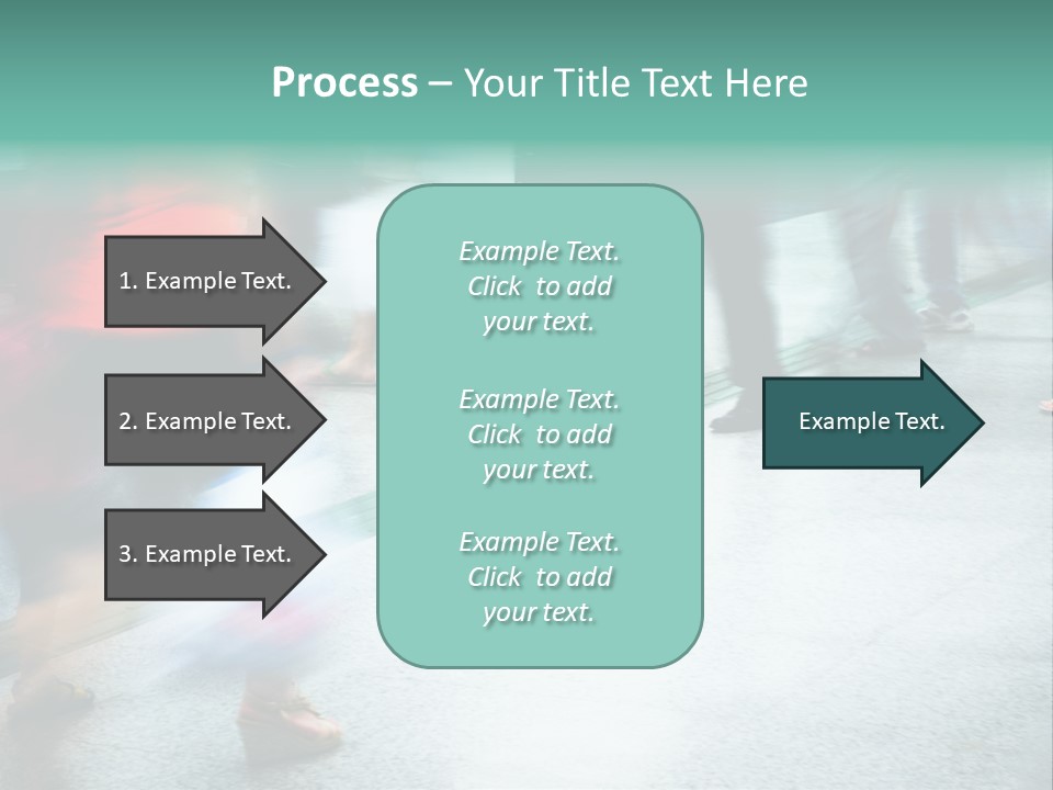 Subway Town View PowerPoint Template