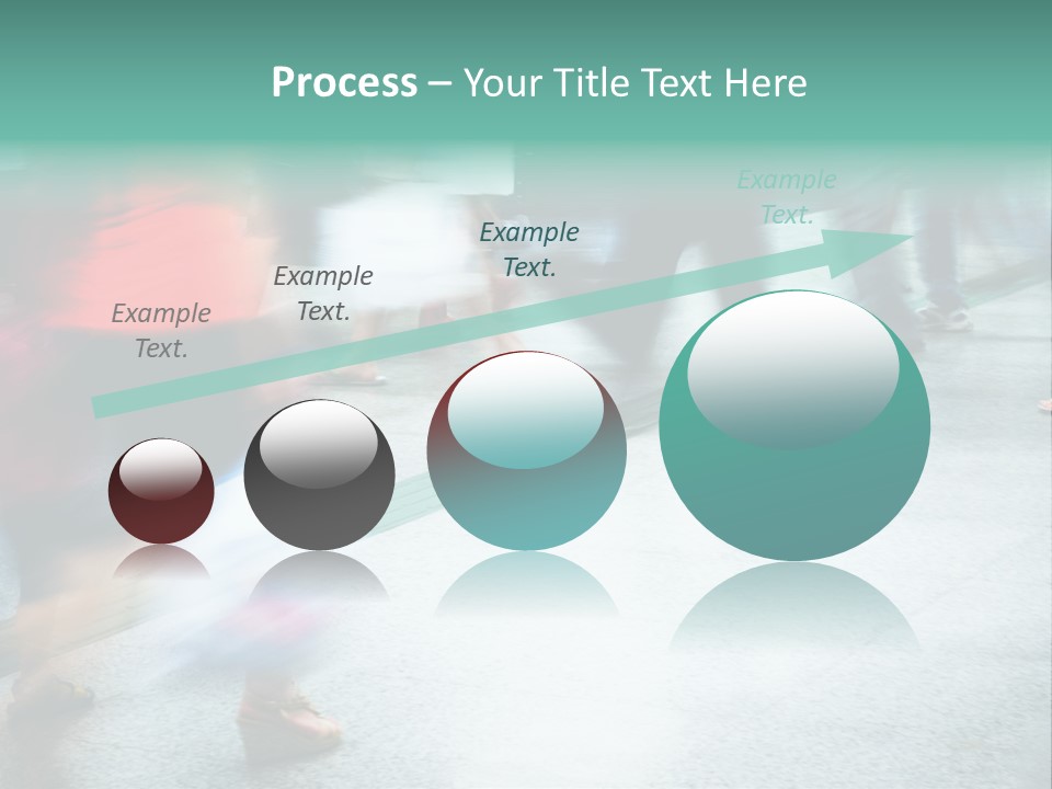 Subway Town View PowerPoint Template