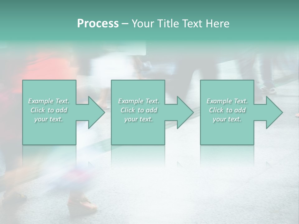 Subway Town View PowerPoint Template