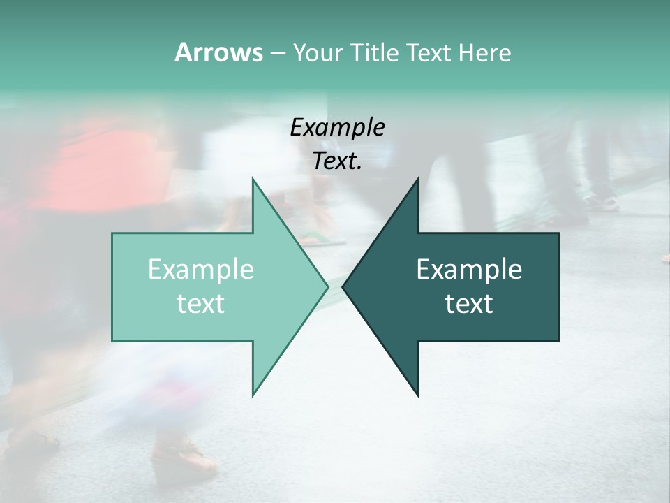 Subway Town View PowerPoint Template