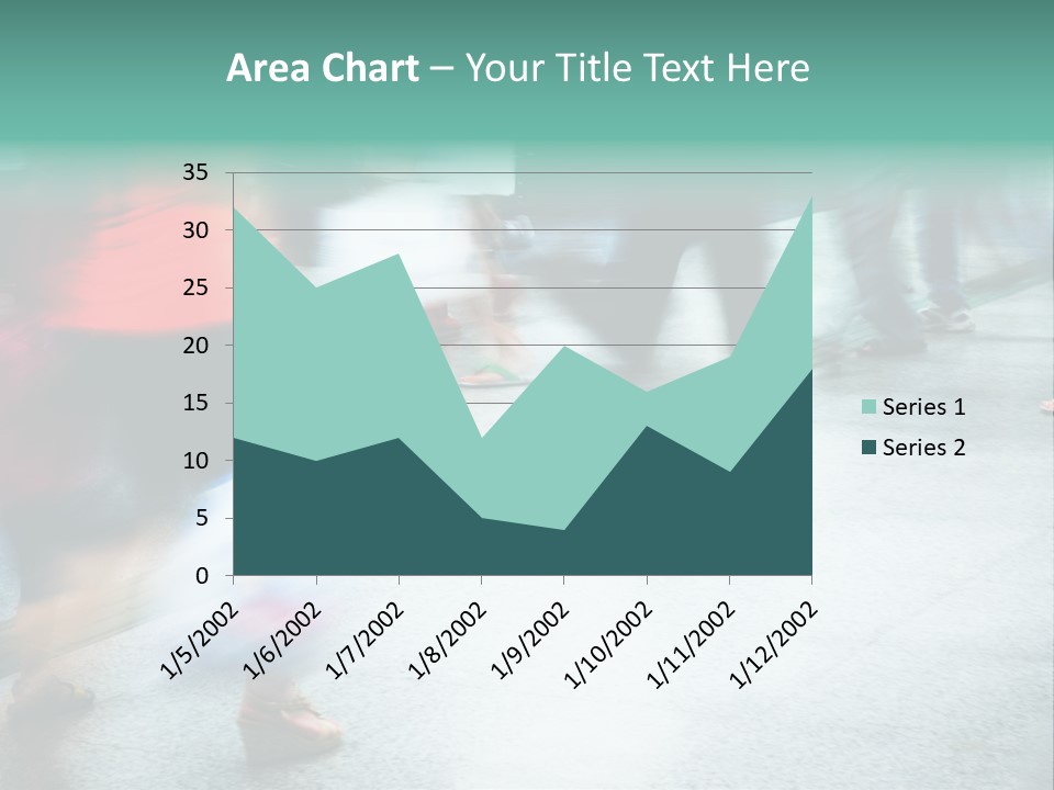 Subway Town View PowerPoint Template