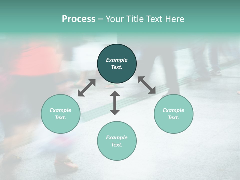 Subway Town View PowerPoint Template