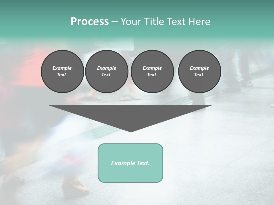 Subway Town View PowerPoint Template