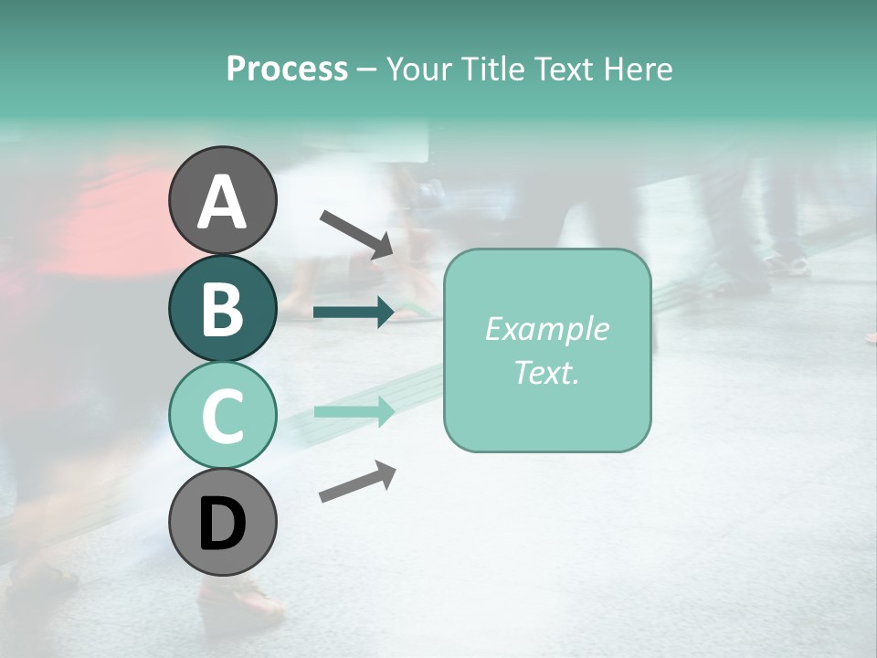 Subway Town View PowerPoint Template