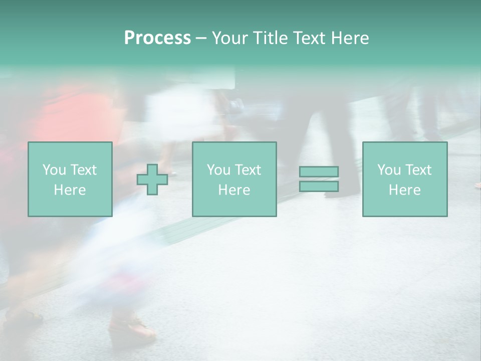 Subway Town View PowerPoint Template