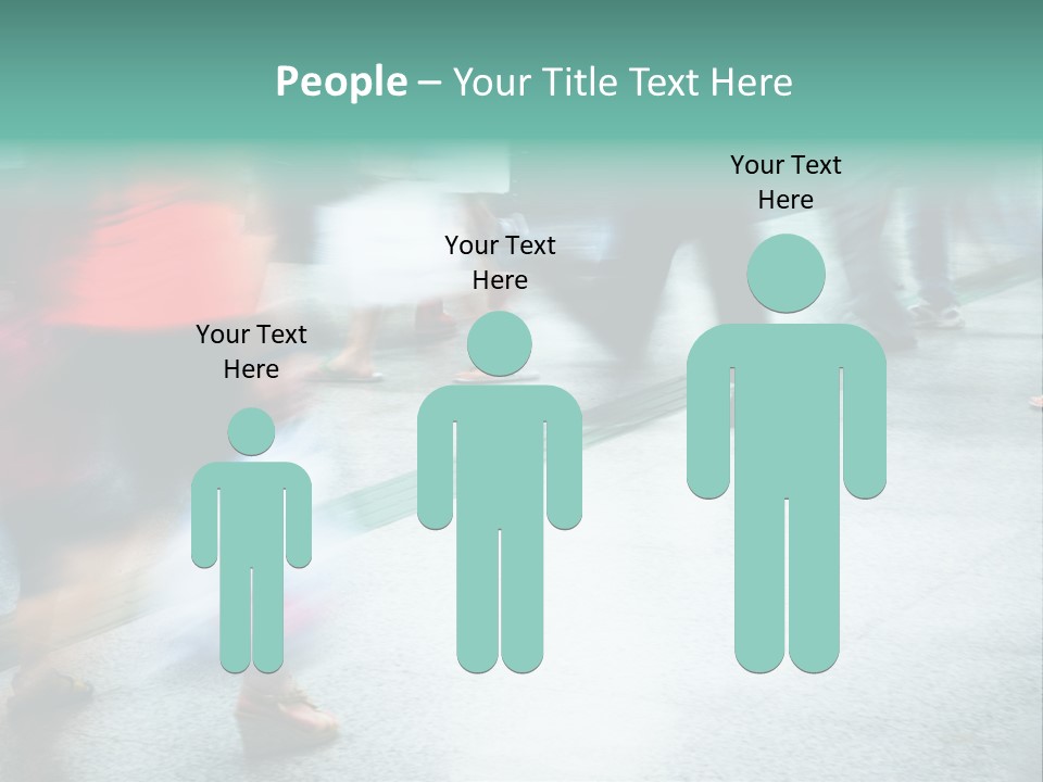 Subway Town View PowerPoint Template