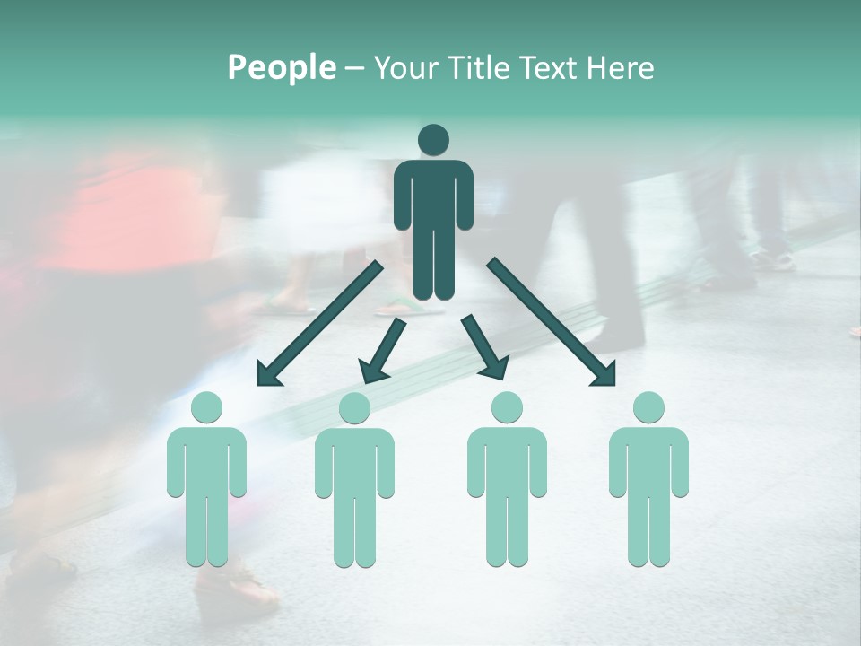 Subway Town View PowerPoint Template