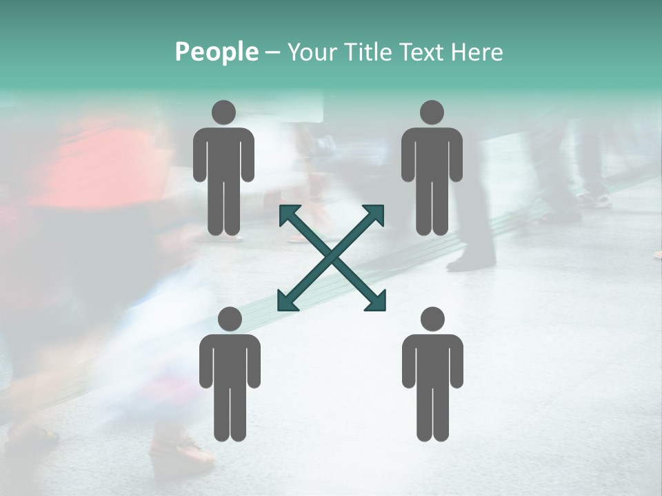 Subway Town View PowerPoint Template