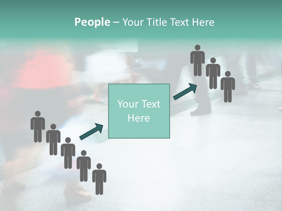 Subway Town View PowerPoint Template