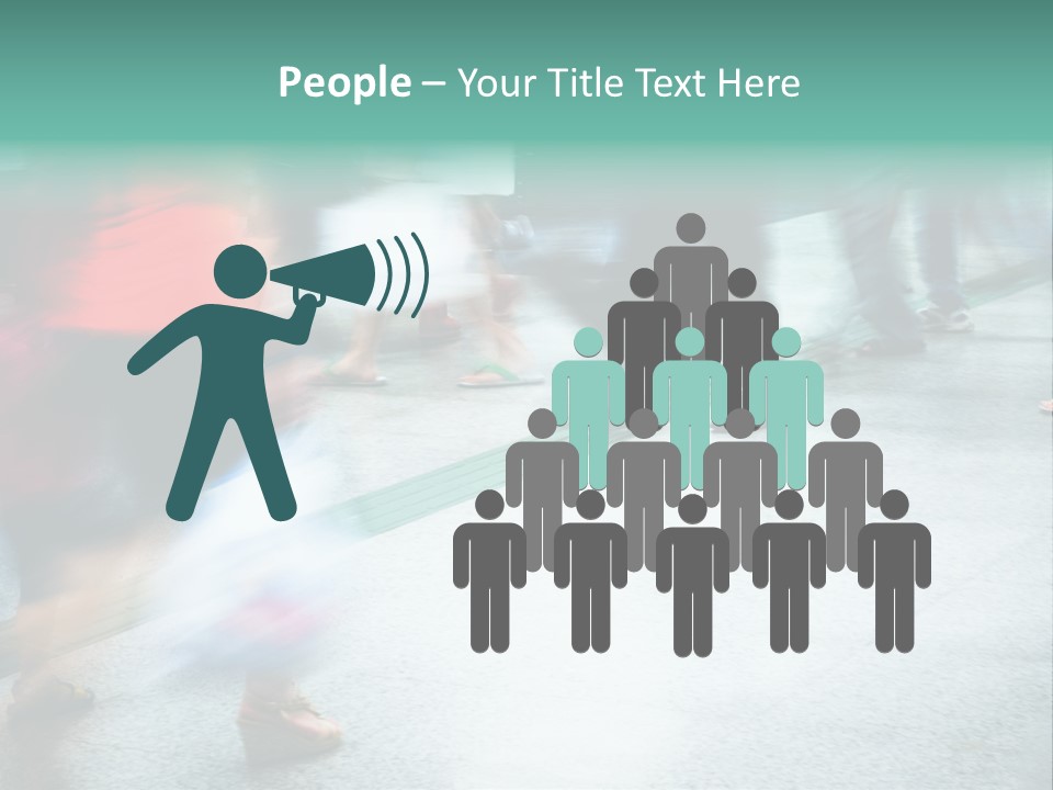 Subway Town View PowerPoint Template