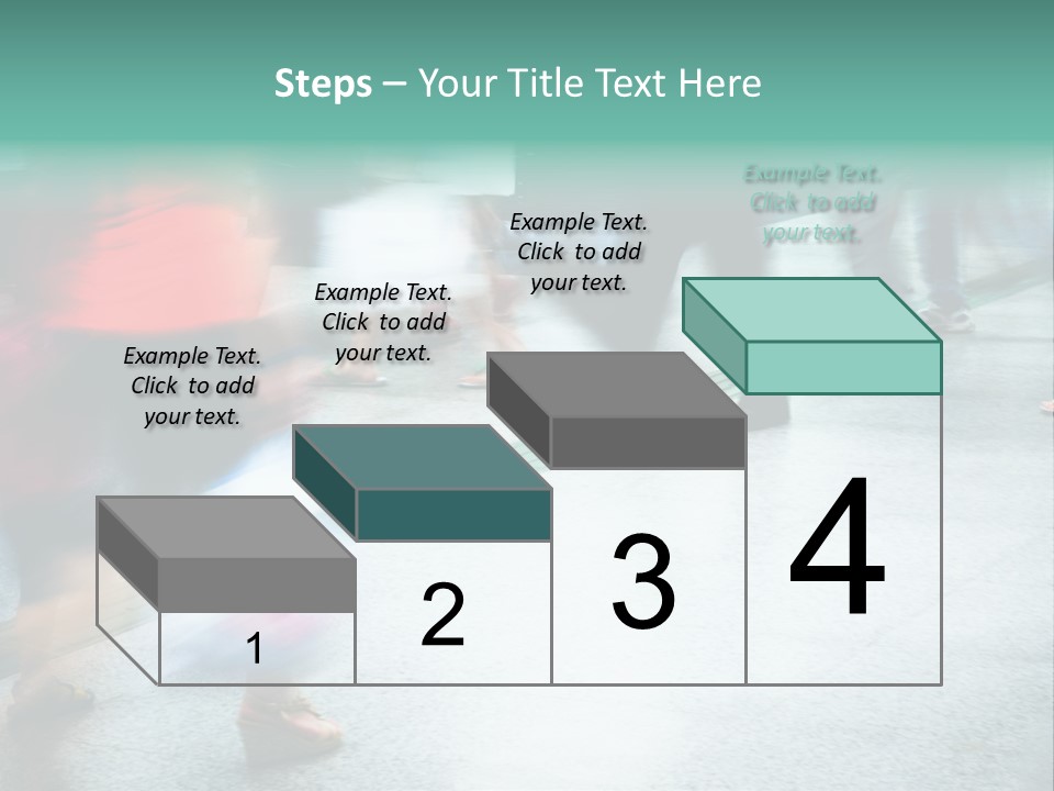 Subway Town View PowerPoint Template
