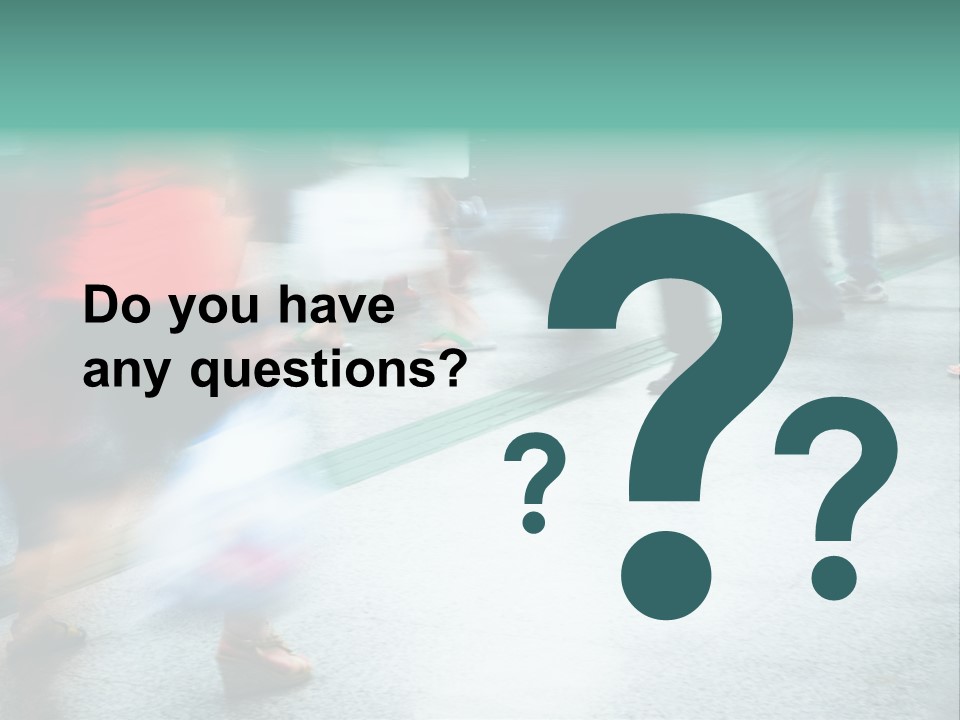 Subway Town View PowerPoint Template