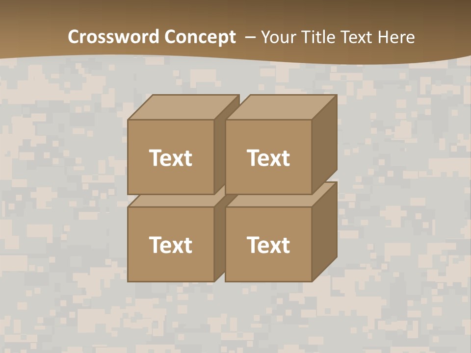 Horizontal Generations Portrait PowerPoint Template