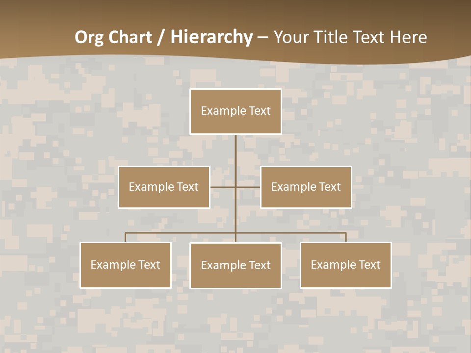 Horizontal Generations Portrait PowerPoint Template