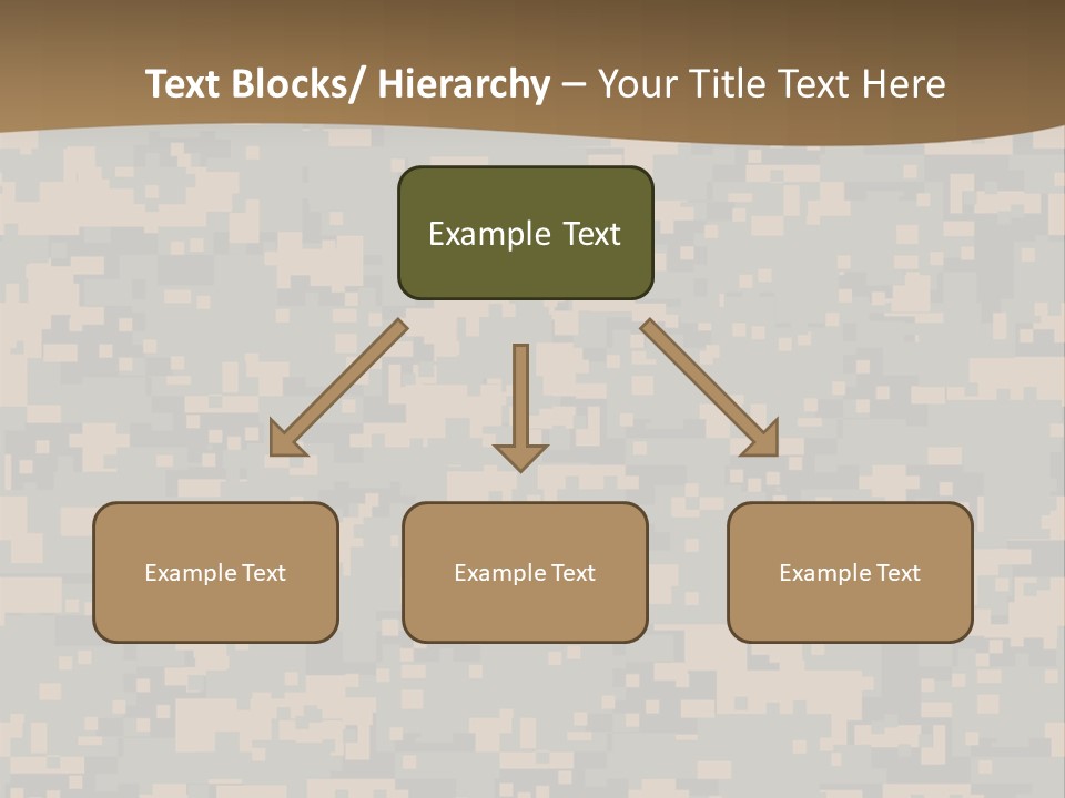 Horizontal Generations Portrait PowerPoint Template