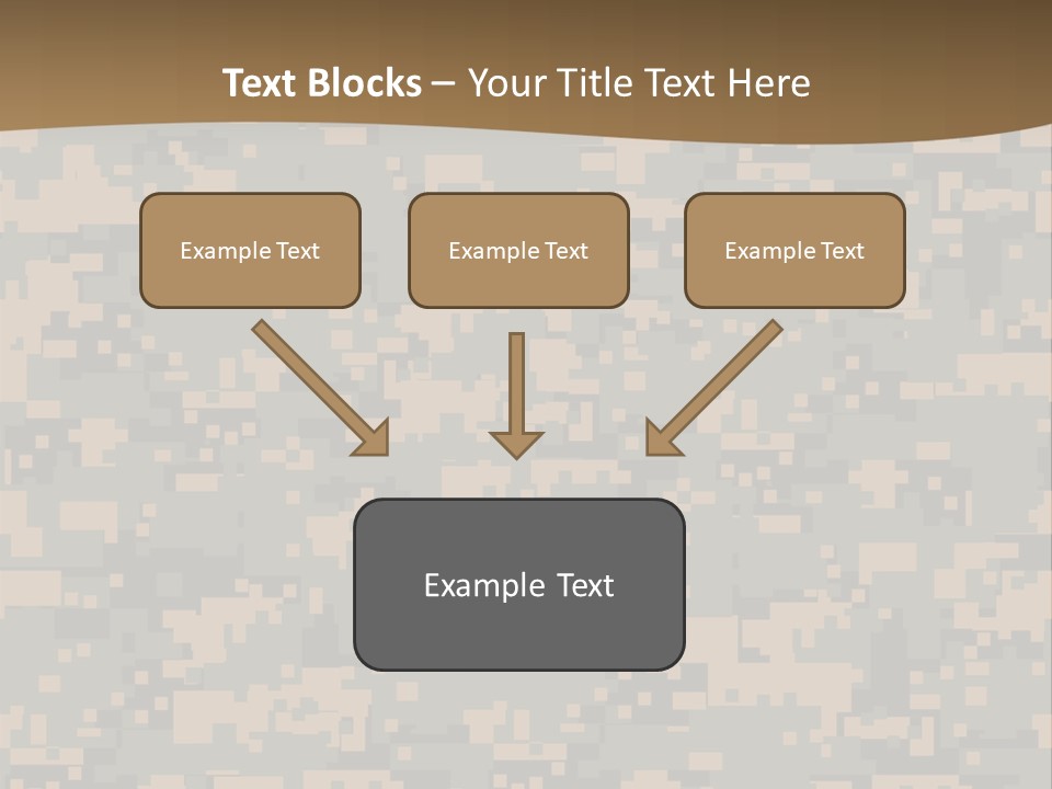 Horizontal Generations Portrait PowerPoint Template