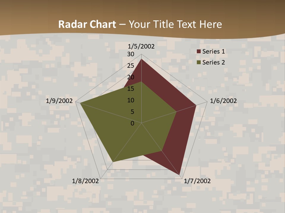 Horizontal Generations Portrait PowerPoint Template