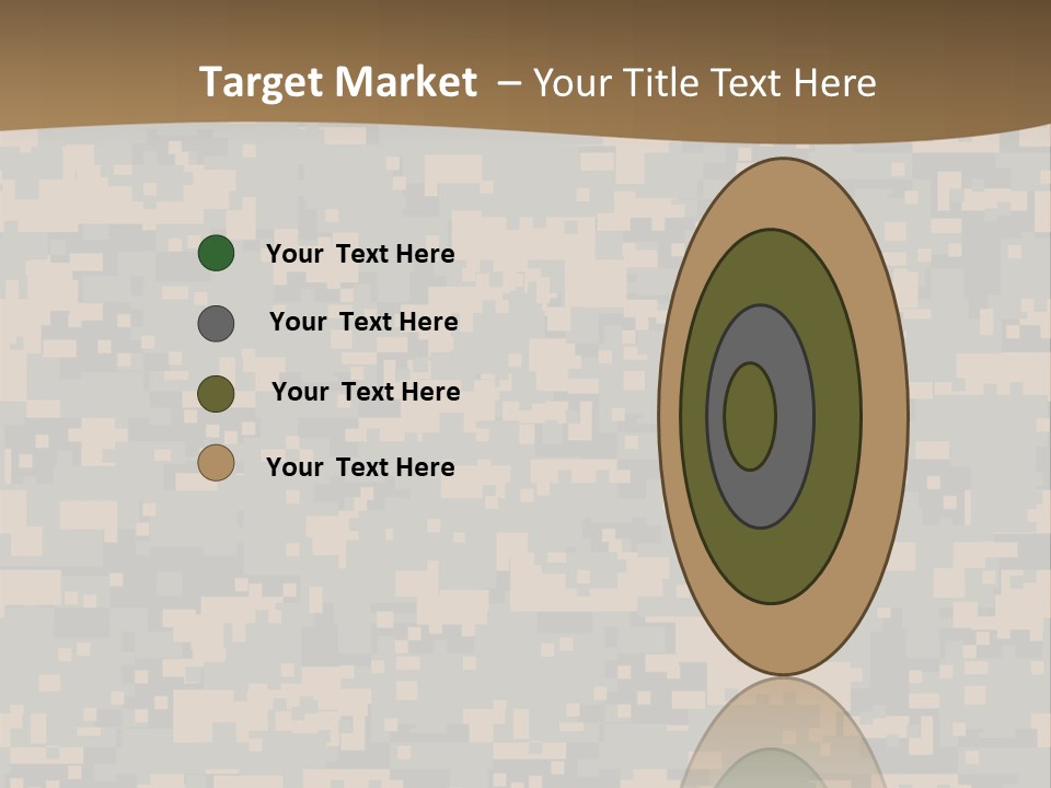 Horizontal Generations Portrait PowerPoint Template