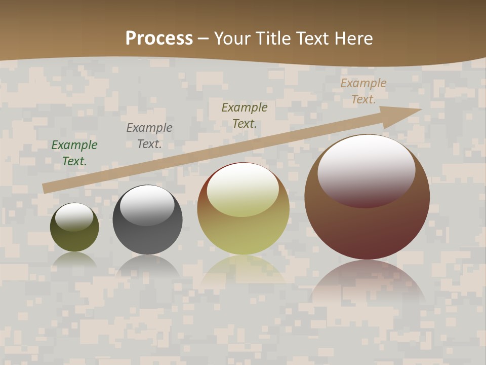 Horizontal Generations Portrait PowerPoint Template